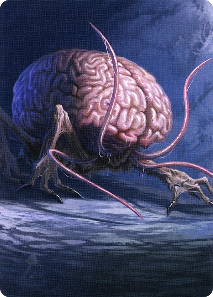 Intellect Devourer — Battle for Baldur's Gate Art Series — Magic: The Gathering