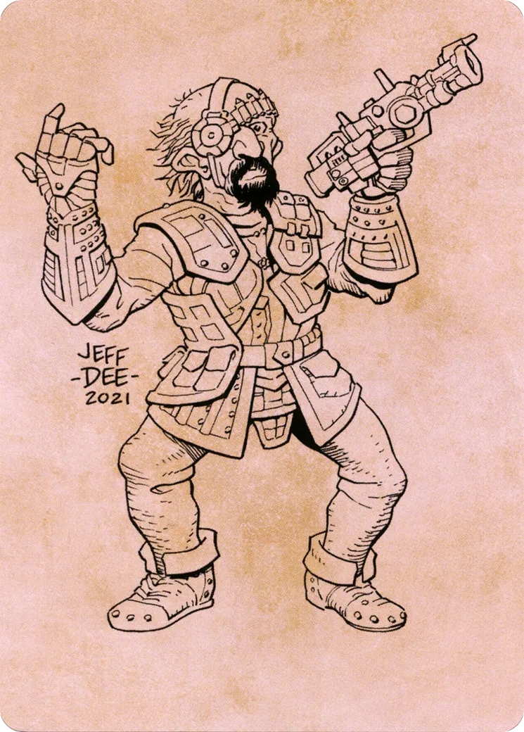 Jan Jansen, Chaos Crafter — Battle for Baldur's Gate Art Series — Magic: The Gathering
