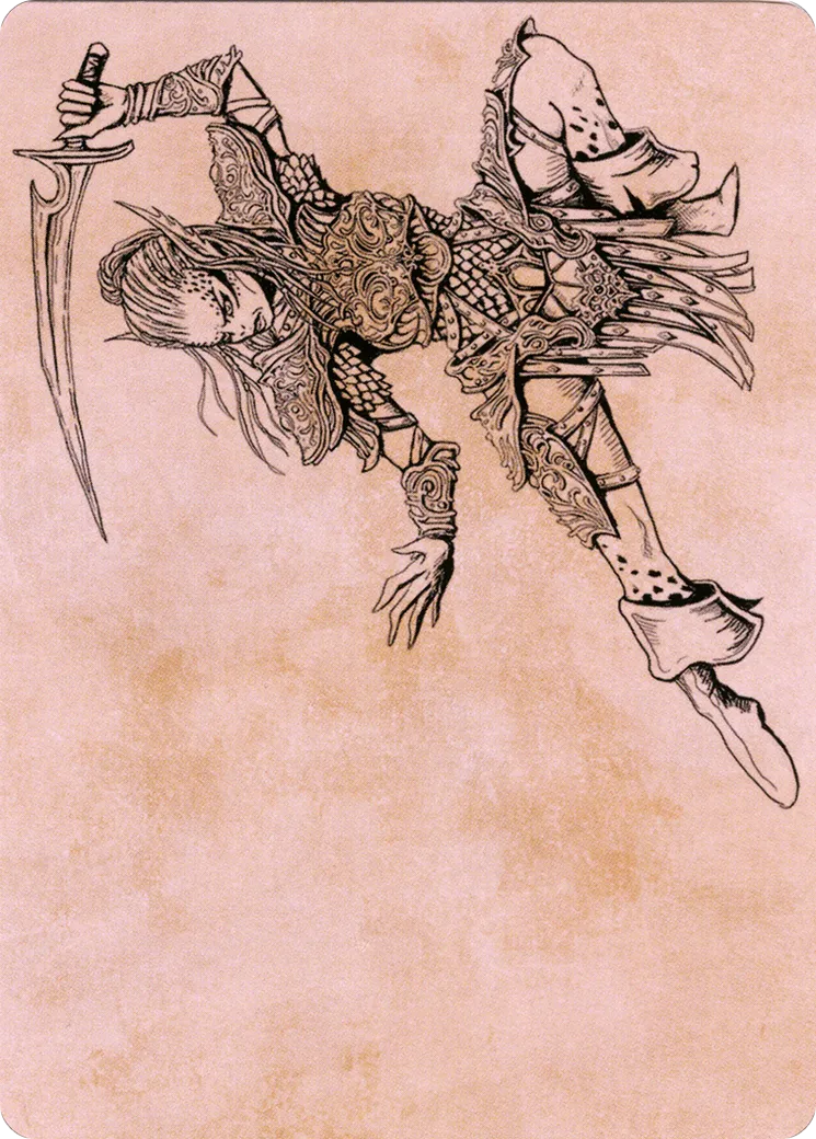 Lae'zel, Vlaakith's Champion — Battle for Baldur's Gate Art Series — Magic: The Gathering