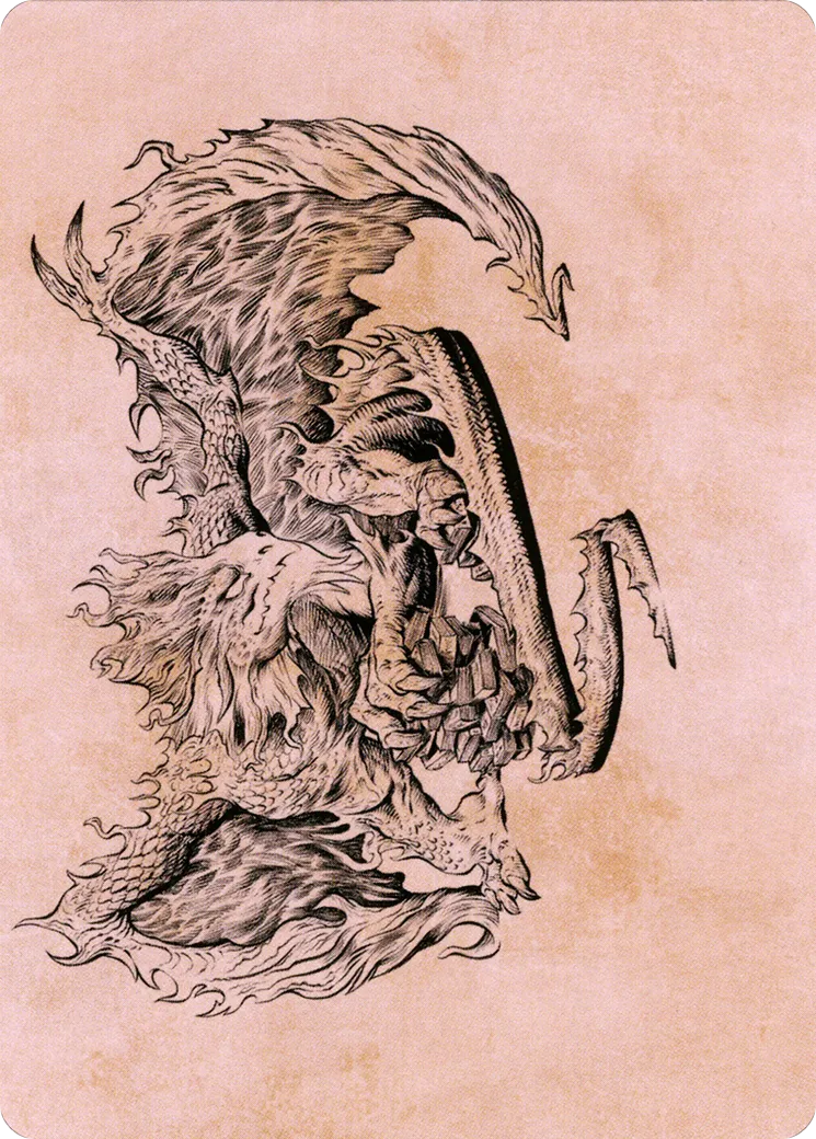 Miirym, Sentinel Wyrm — Battle for Baldur's Gate Art Series — Magic: The Gathering