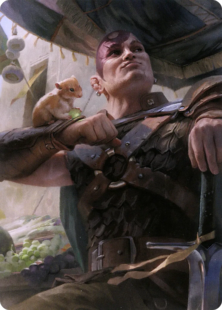 Minsc & Boo, Timeless Heroes — Battle for Baldur's Gate Art Series — Magic: The Gathering