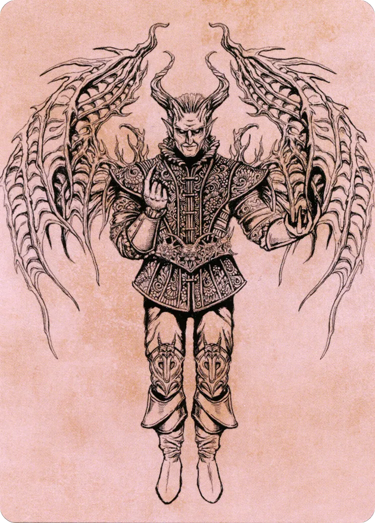 Raphael, Fiendish Savior — Battle for Baldur's Gate Art Series — Magic: The Gathering