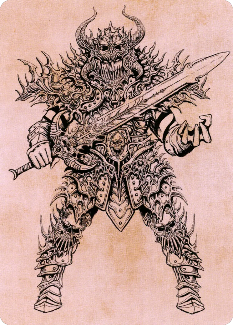 Sarevok, Deathbringer — Battle for Baldur's Gate Art Series — Magic: The Gathering