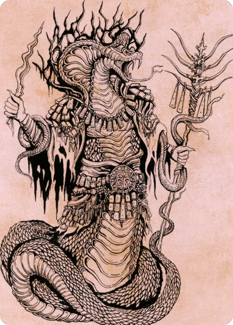 Sivriss, Nightmare Speaker — Battle for Baldur's Gate Art Series — Magic: The Gathering