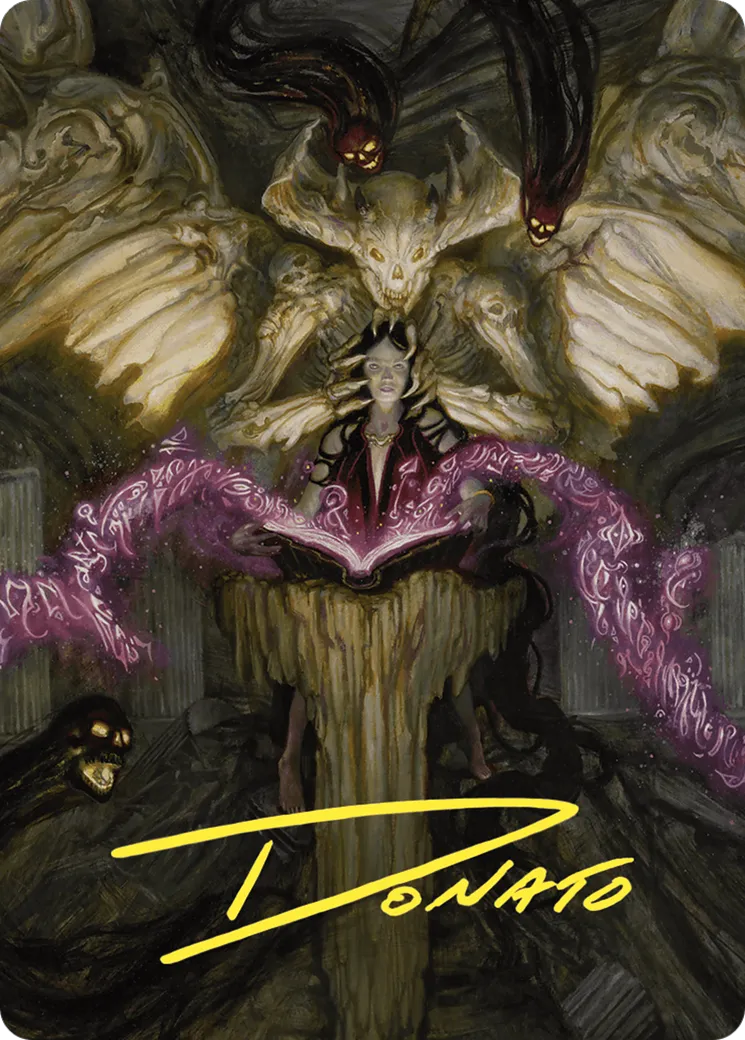 Demonic Tutor — Commander Masters Art Series — Magic: The Gathering
