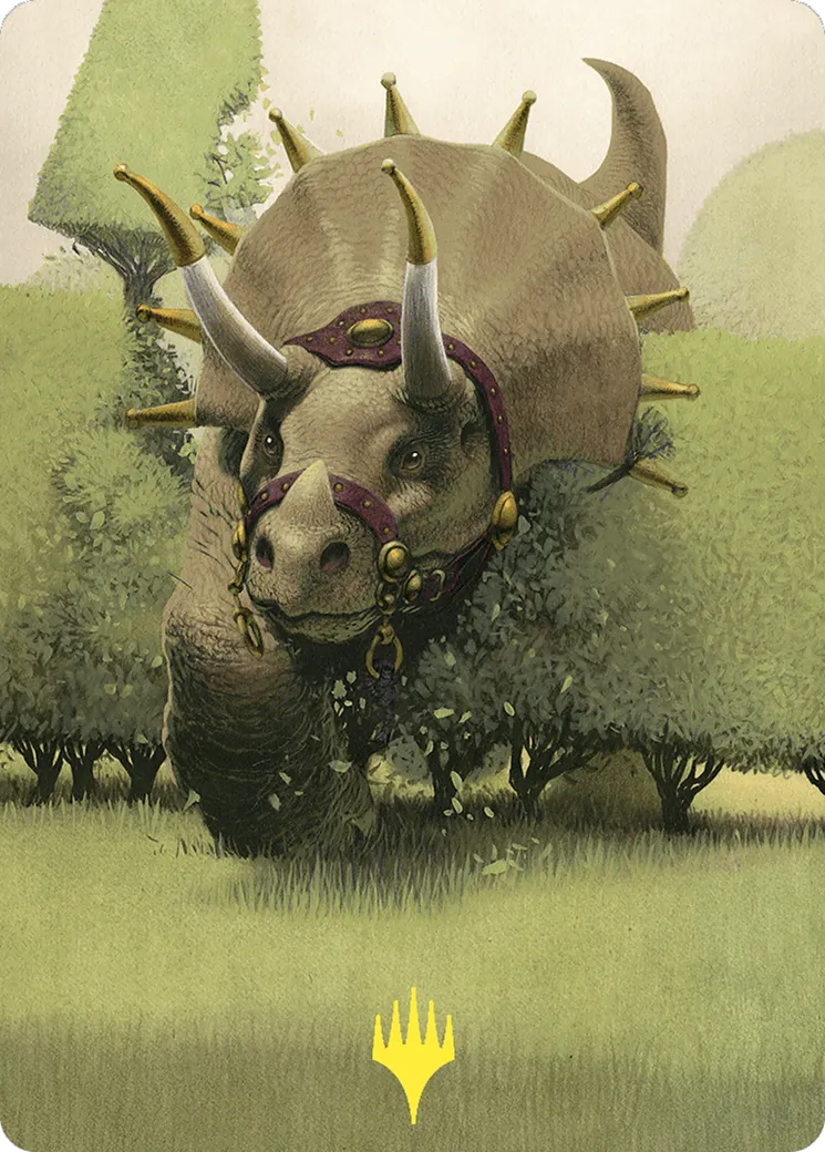 Regal Behemoth — Commander Masters Art Series — Magic: The Gathering