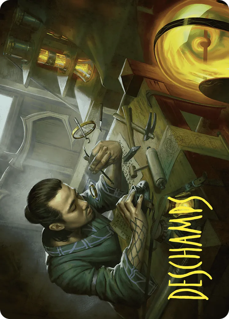 Renowned Weaponsmith — Commander Masters Art Series — Magic: The Gathering