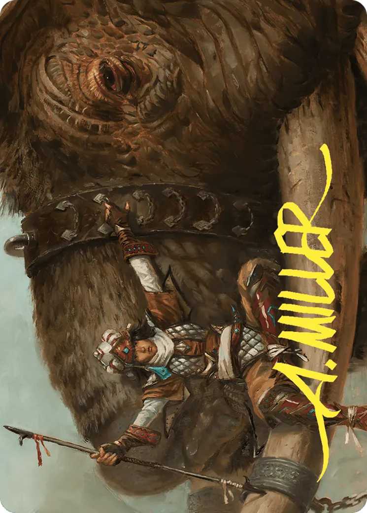Tuskguard Captain — Commander Masters Art Series — Magic: The Gathering