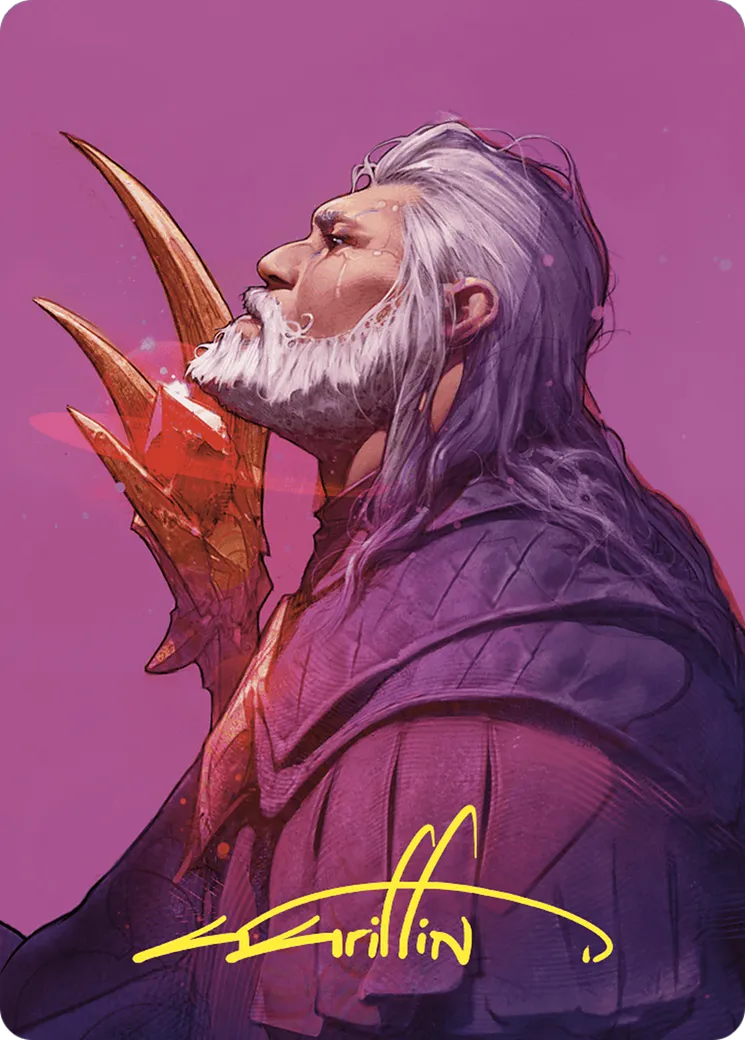 Urza, Lord High Artificer — Commander Masters Art Series — Magic: The Gathering