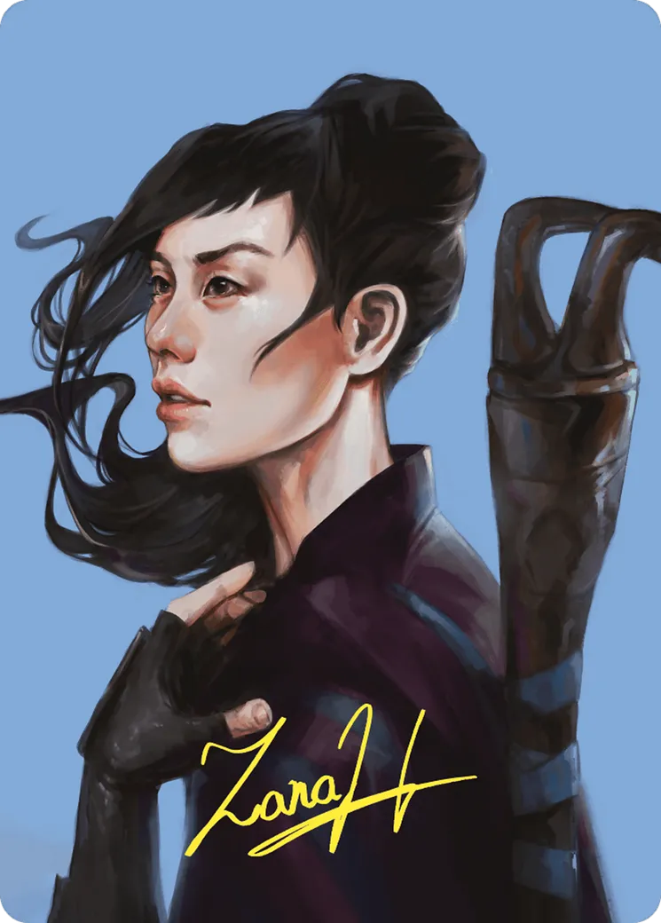 Yuriko, the Tiger's Shadow — Commander Masters Art Series — Magic: The Gathering