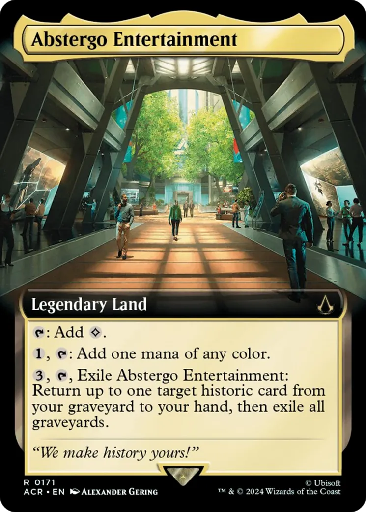 Abstergo Entertainment — Assassin's Creed — Magic: The Gathering