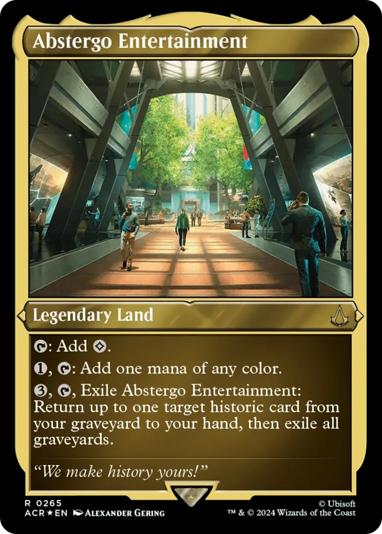 Abstergo Entertainment from Assassin's Creed - Magic: The Gathering