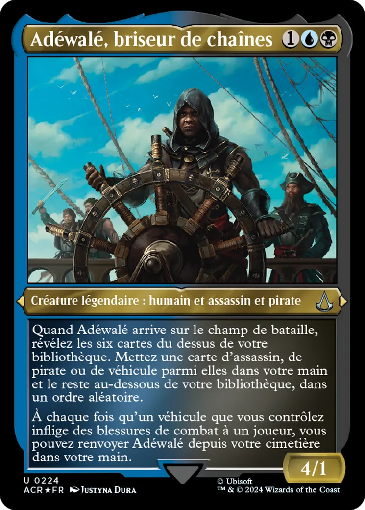 Adéwalé, briseur de chaînes — Assassin's Creed — Magic: The Gathering
