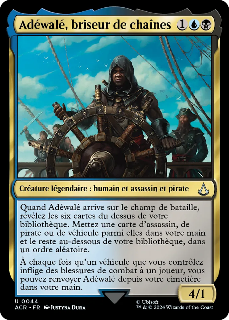 Adéwalé, briseur de chaînes — Assassin's Creed — Magic: The Gathering