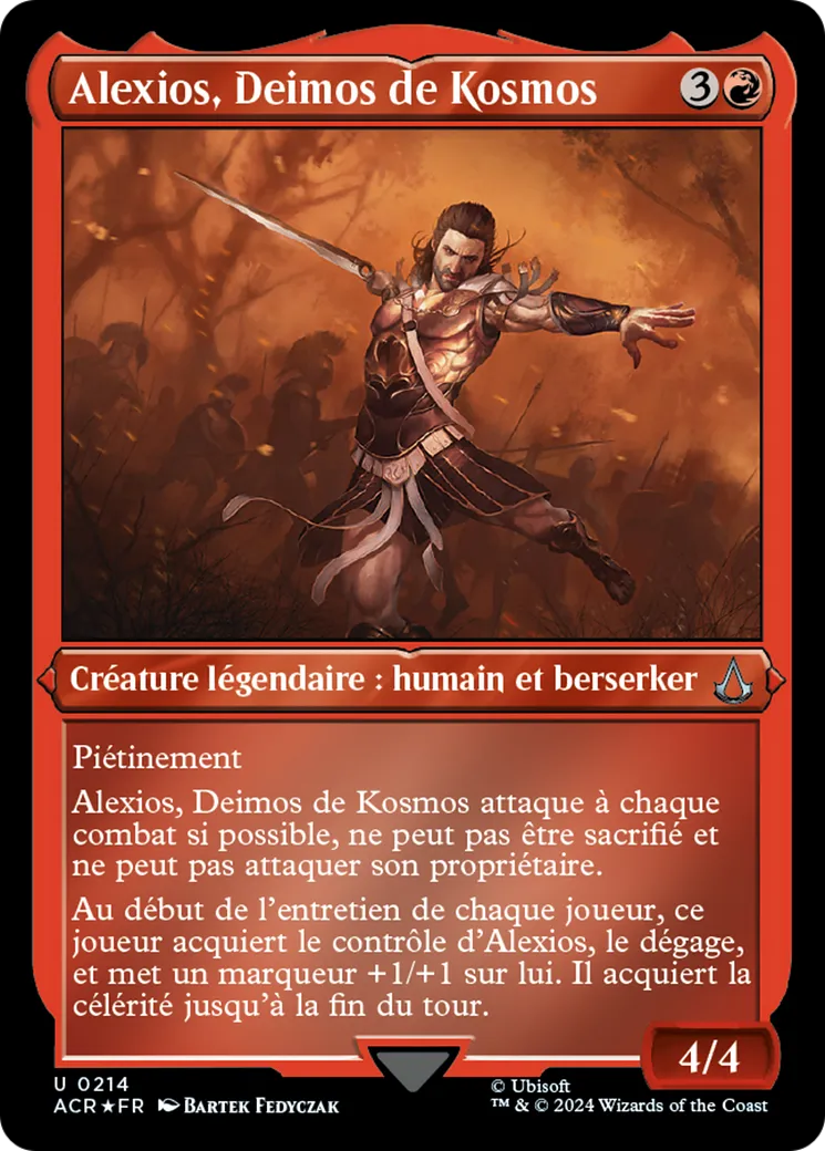 Alexios, Deimos de Kosmos — Assassin's Creed — Magic: The Gathering
