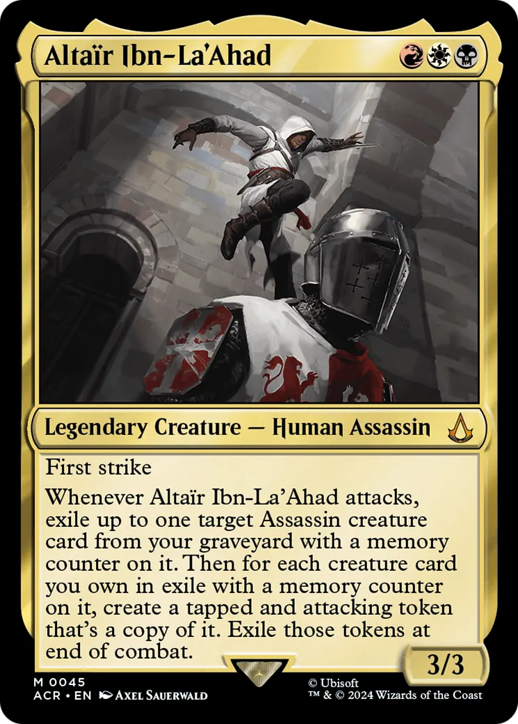 Altaïr Ibn-La'Ahad — Assassin's Creed — Magic: The Gathering