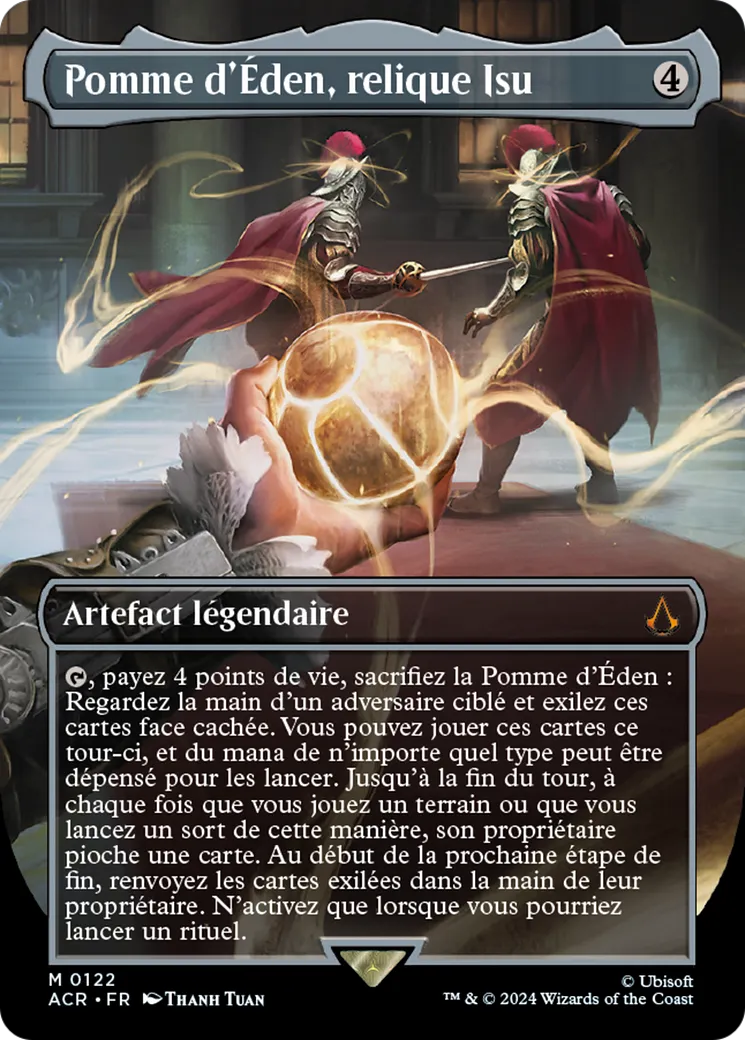 Pomme d'Éden, relique Isu — Assassin's Creed — Magic: The Gathering