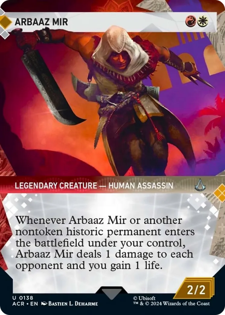 Arbaaz Mir — Assassin's Creed — Magic: The Gathering