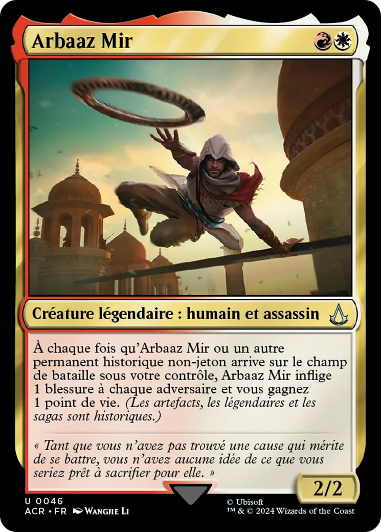 Arbaaz Mir — Assassin's Creed — Magic: The Gathering