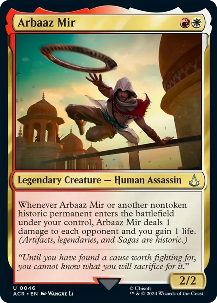 Arbaaz Mir — Assassin's Creed — Magic: The Gathering
