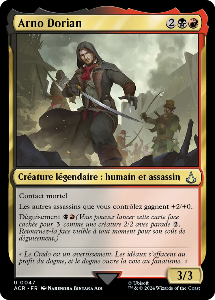 Arno Dorian — Assassin's Creed — Magic: The Gathering