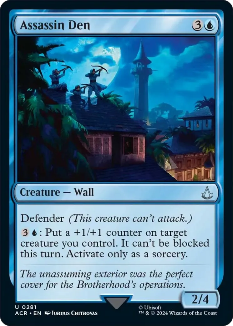 Assassin Den — Assassin's Creed — Magic: The Gathering