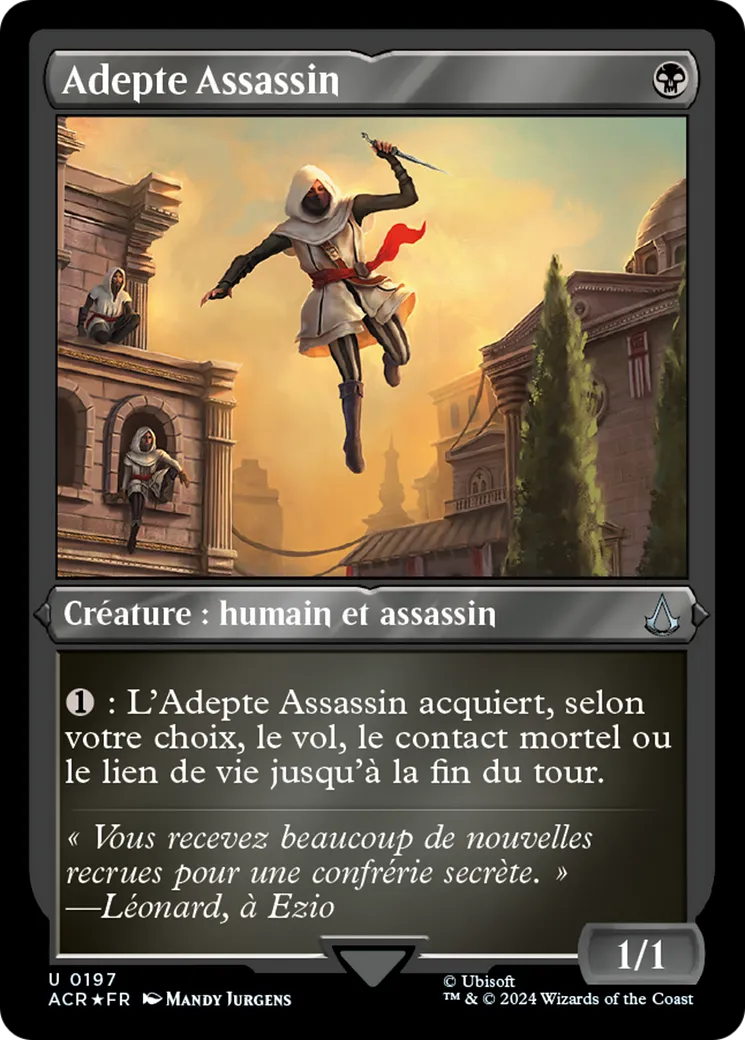 Adepte Assassin — Assassin's Creed — Magic: The Gathering