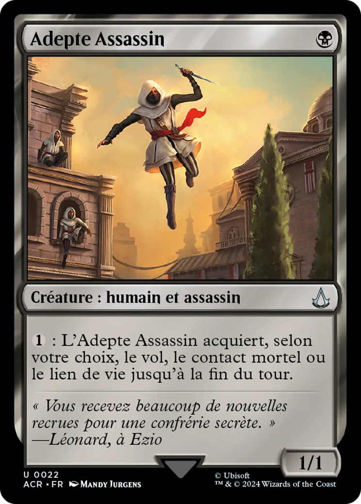 Adepte Assassin — Assassin's Creed — Magic: The Gathering