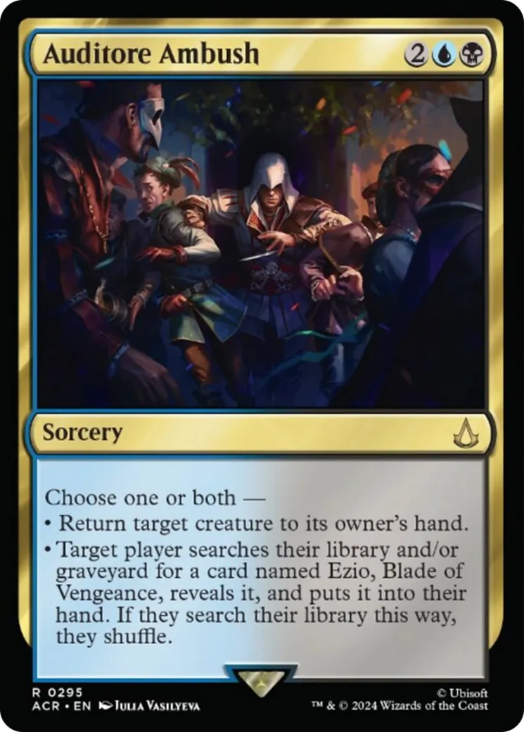Auditore Ambush — Assassin's Creed — Magic: The Gathering