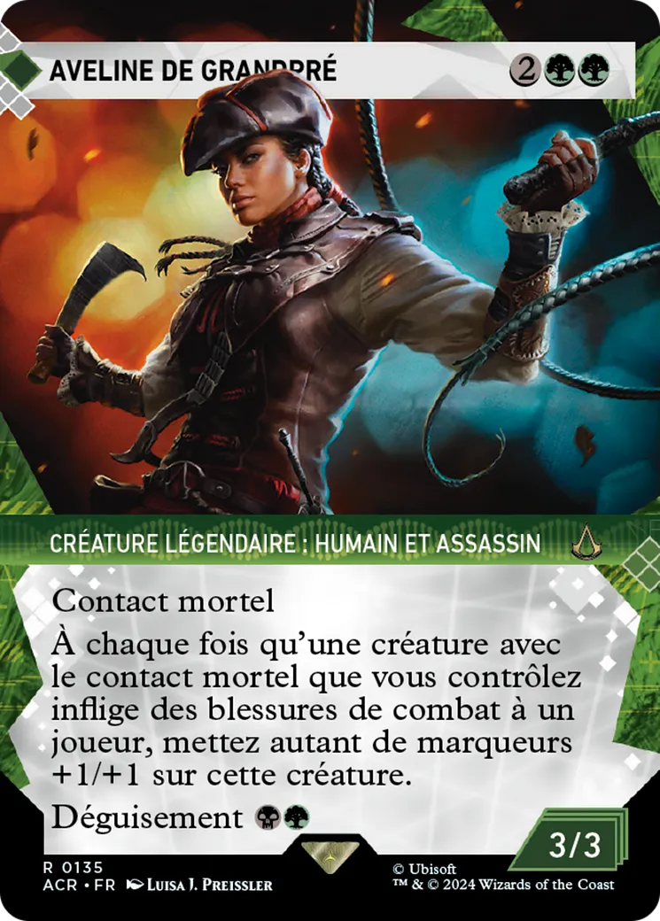 Aveline de Grandpré — Assassin's Creed — Magic: The Gathering