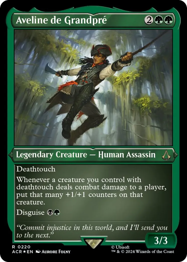Aveline de Grandpré from Assassin's Creed - Magic: The Gathering