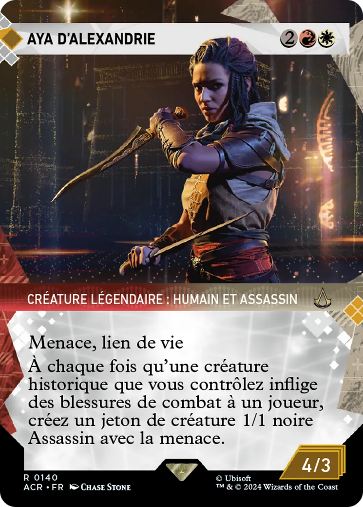 Aya d'Alexandrie — Assassin's Creed — Magic: The Gathering