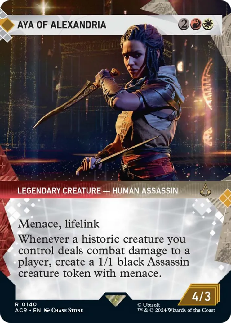 Aya of Alexandria — Assassin's Creed — Magic: The Gathering