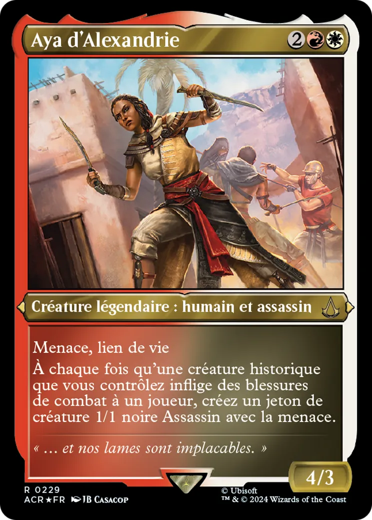 Aya d'Alexandrie — Assassin's Creed — Magic: The Gathering