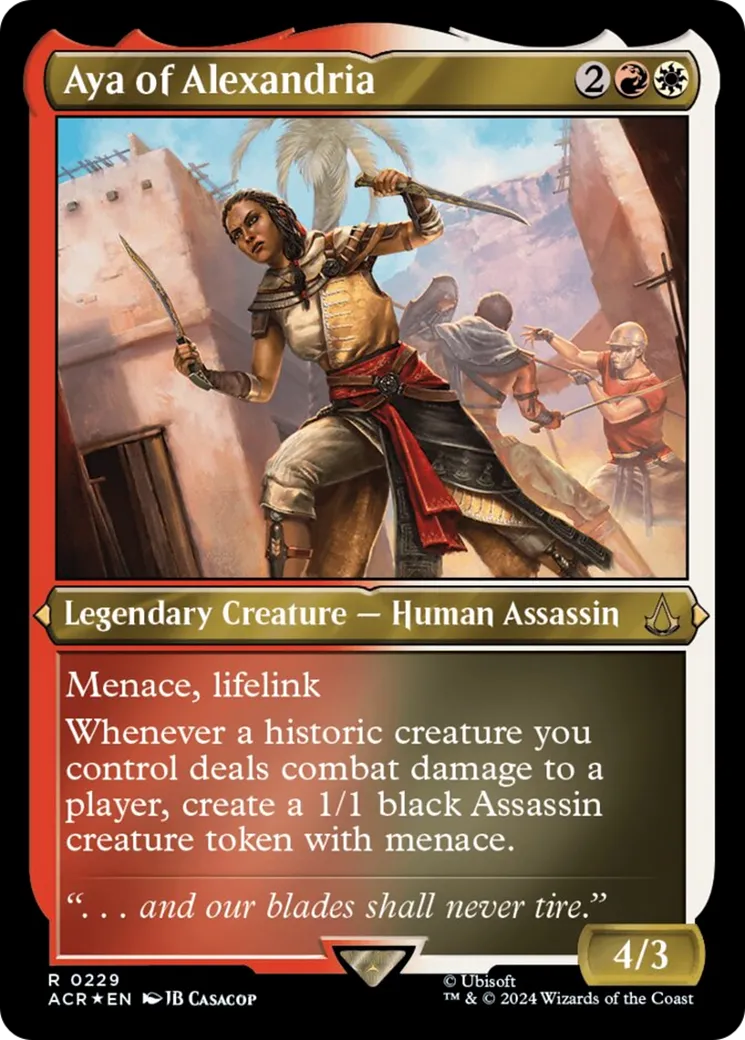 Aya of Alexandria — Assassin's Creed — Magic: The Gathering