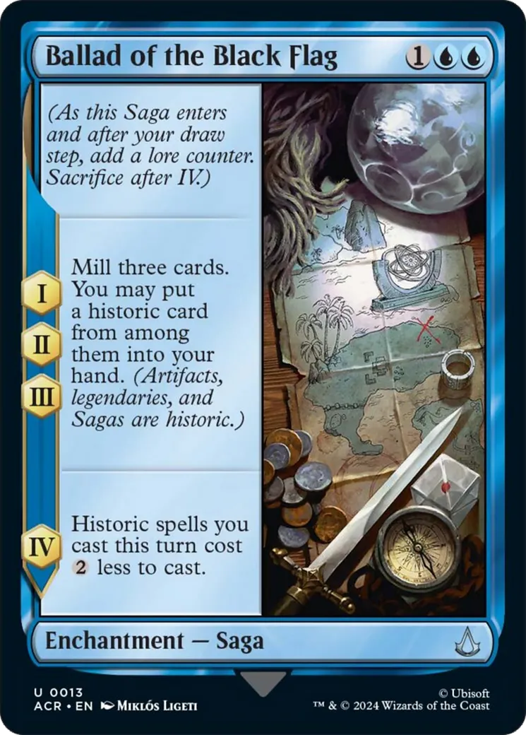 Ballade du pavillon noir — Assassin's Creed — Magic: The Gathering