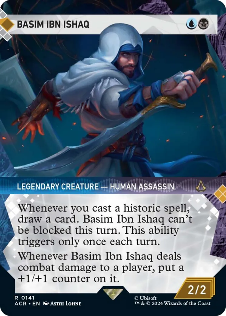 Basim Ibn Ishaq from Assassin's Creed - Magic: The Gathering