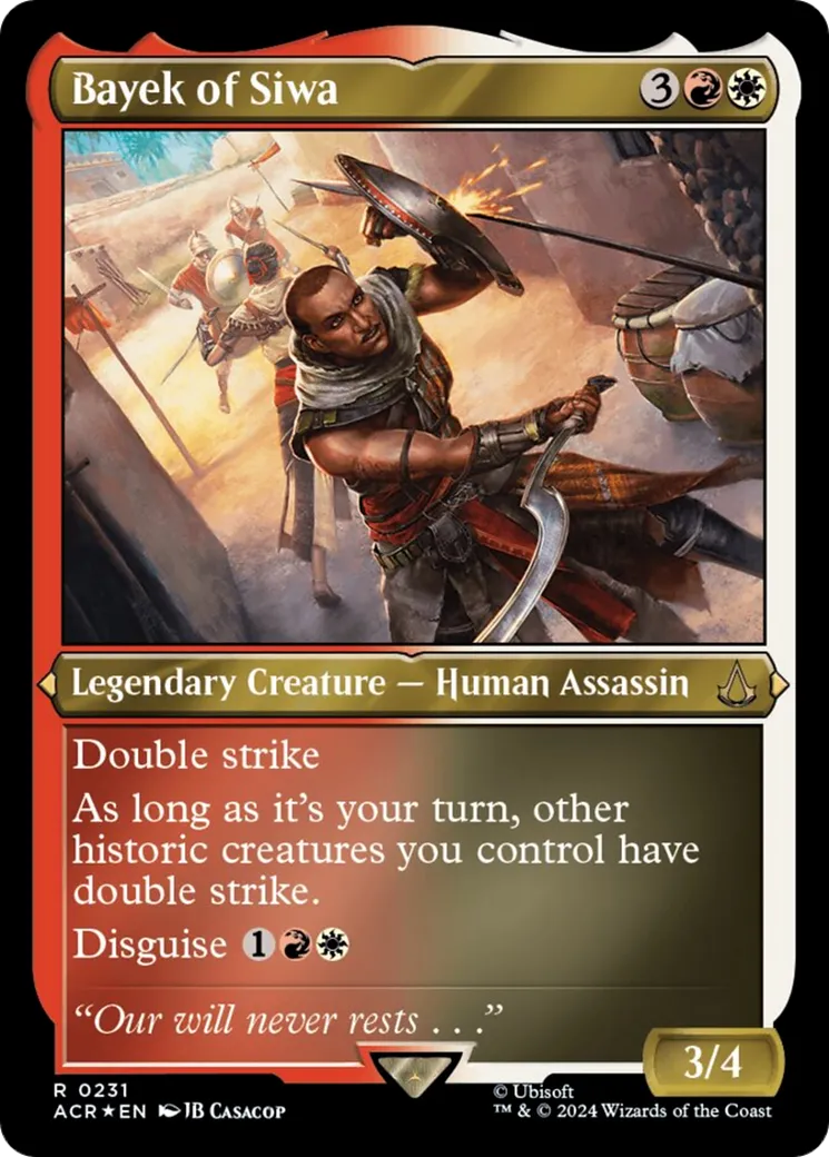 Bayek of Siwa — Assassin's Creed — Magic: The Gathering