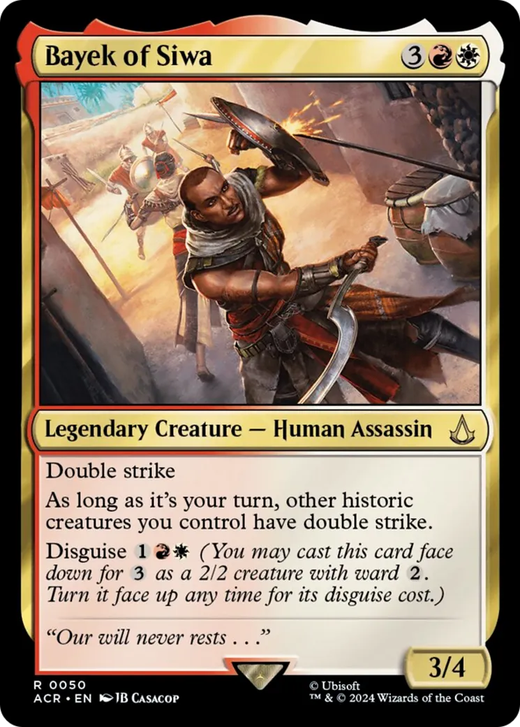 Bayek of Siwa — Assassin's Creed — Magic: The Gathering