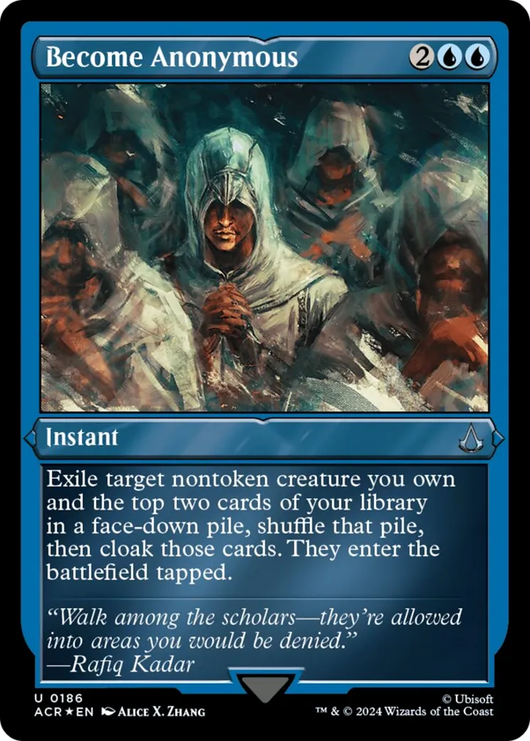 Become Anonymous — Assassin's Creed — Magic: The Gathering
