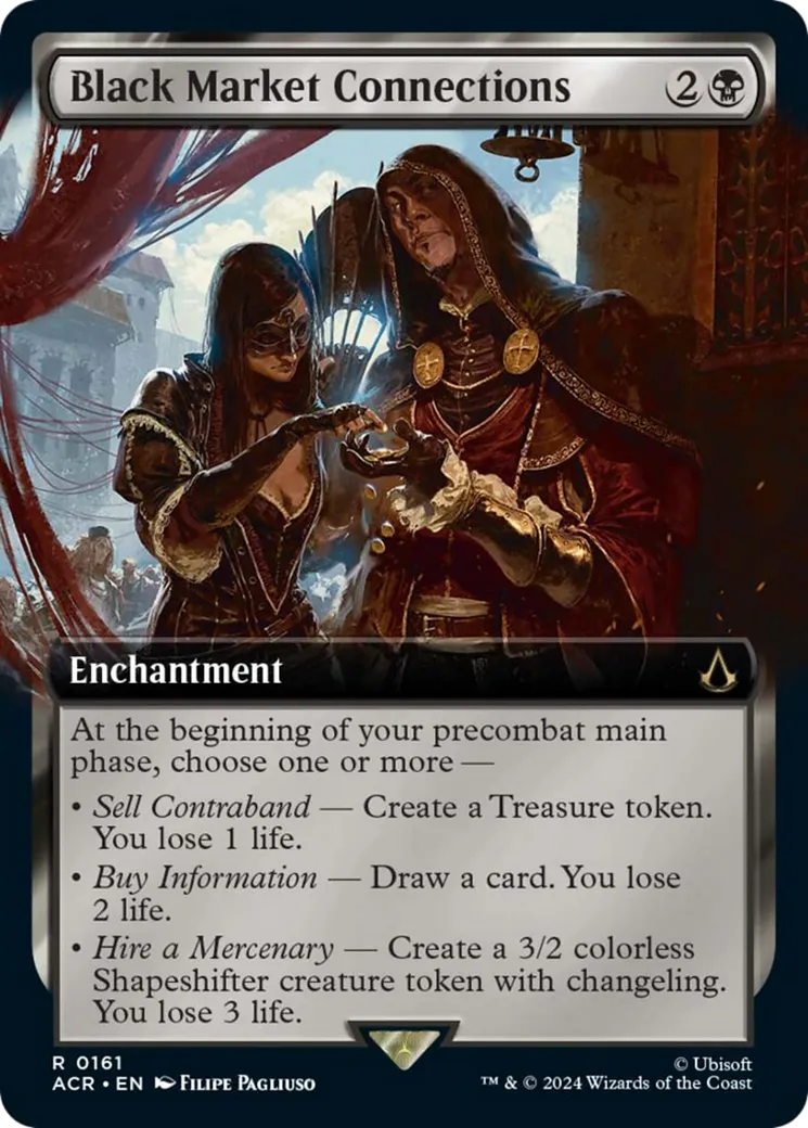 Black Market Connections — Assassin's Creed — Magic: The Gathering