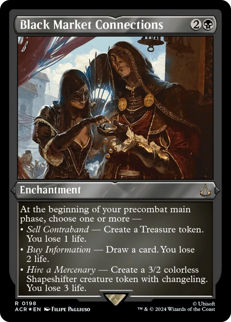 Black Market Connections — Assassin's Creed — Magic: The Gathering