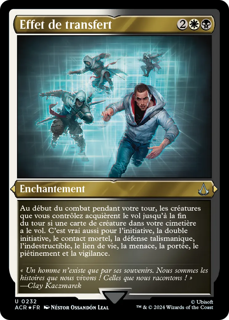 Effet de transfert — Assassin's Creed — Magic: The Gathering