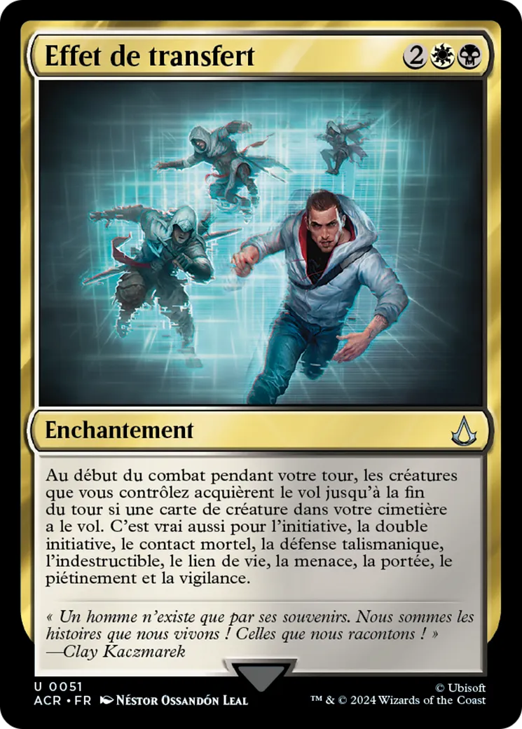 Effet de transfert from Assassin's Creed - Magic: The Gathering