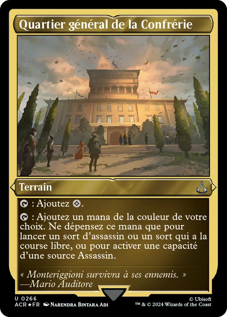 Quartier général de la Confrérie from Assassin's Creed - Magic: The Gathering
