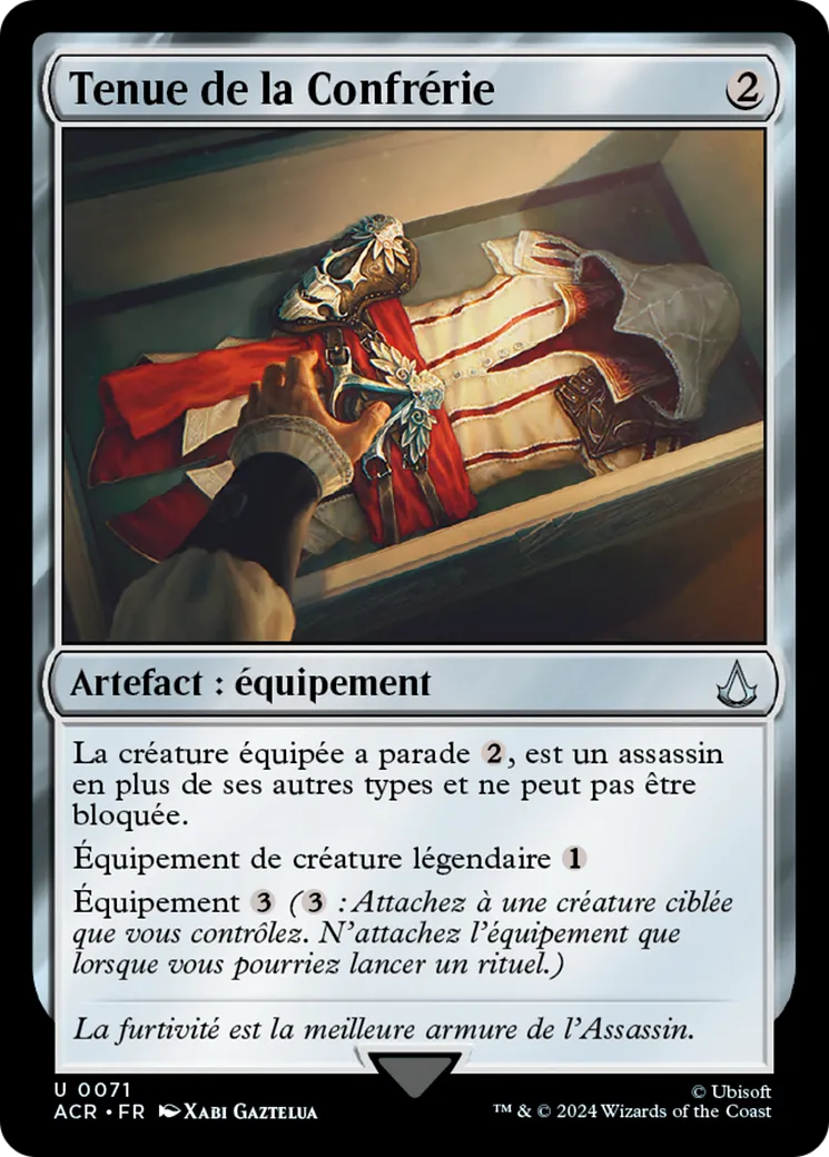 Tenue de la Confrérie — Assassin's Creed — Magic: The Gathering