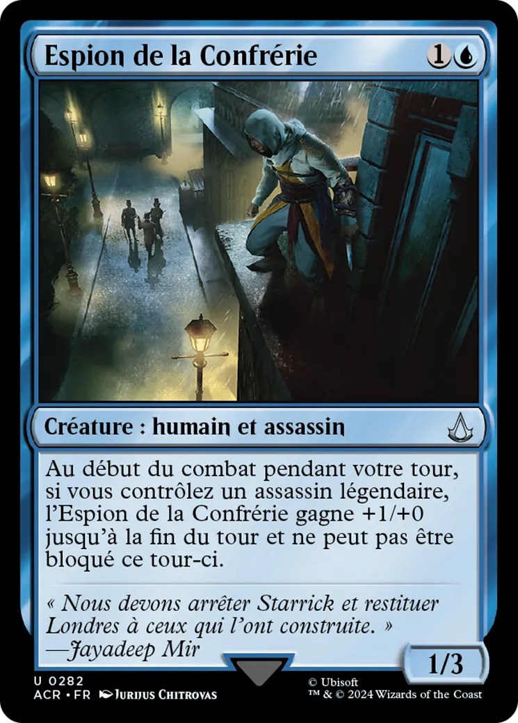 Espion de la Confrérie — Assassin's Creed — Magic: The Gathering