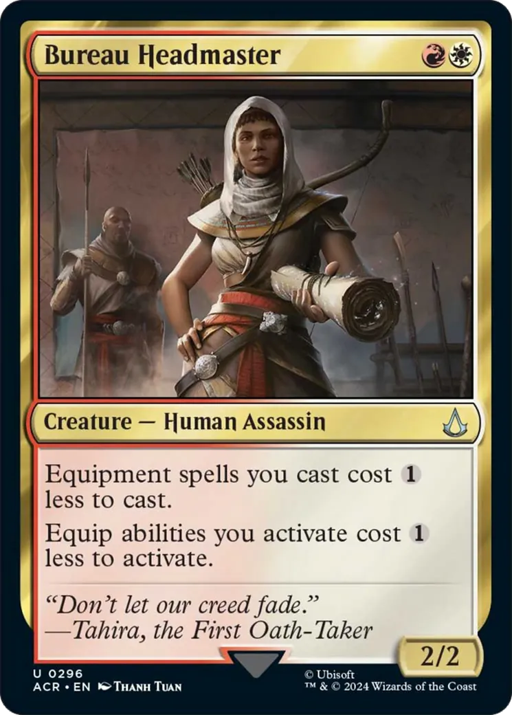 Bureau Headmaster — Assassin's Creed — Magic: The Gathering