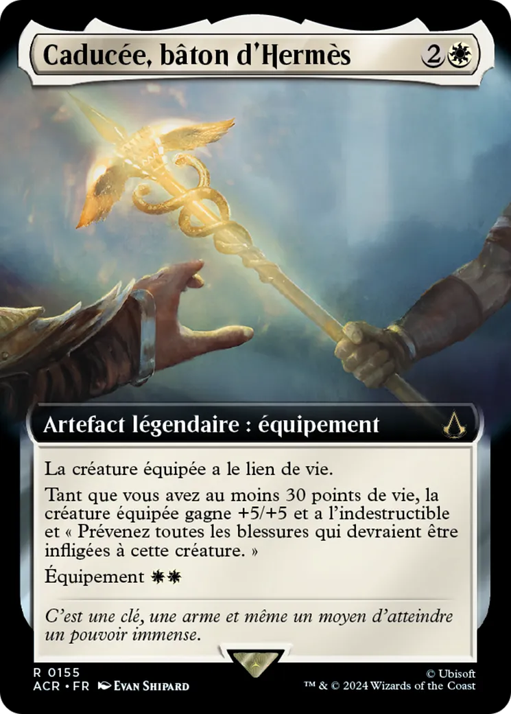 Caducée, bâton d'Hermès — Assassin's Creed — Magic: The Gathering