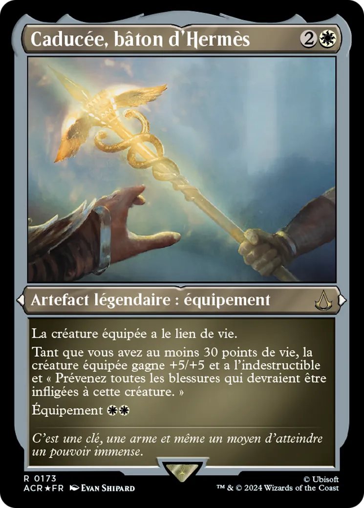 Caducée, bâton d'Hermès — Assassin's Creed — Magic: The Gathering